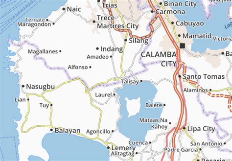 tagaytay traffic now map|MICHELIN Tagaytay map .